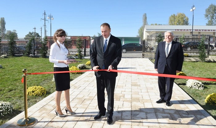 President attends opening of 160-seat orphanage kindergarten in Shaki